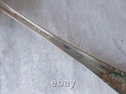 International Sterling Brocade TOMATO SERVER 7 3/4 Silver Silverware Flatware