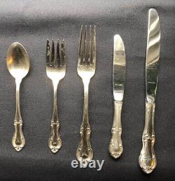International Sterling JOAN OF ARC 5pc Place Setting(s) Multiple Sets Available