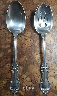 International Sterling, Joan of Arc Sterling Silver Serving Spoons 117.4 grams