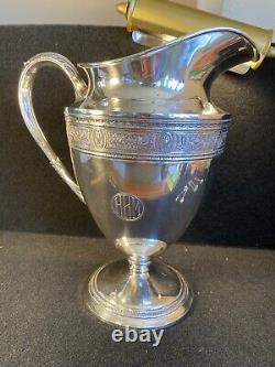 International Sterling Pitcher c1920 WEDGWOOD Mono 10 Tall LOVELY