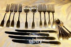 International Sterling Silver 1810 Pattern 22 pieces 4 Place Settings