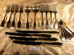 International Sterling Silver 1810 Pattern 22 pieces 4 Place Settings