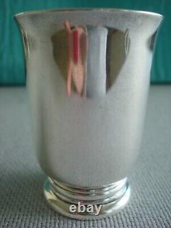 International Sterling Silver 1 Beaker, Cup, Goblet, Kiddush Cup Excellent