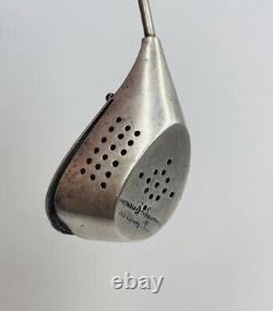 International Sterling Silver Antique Figural Golf Club Tea Strainer