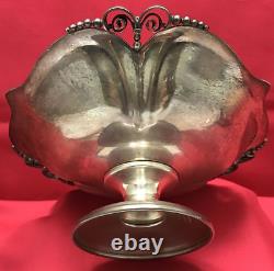 International Sterling Silver Beaded Compote 14442 6.6 oz t