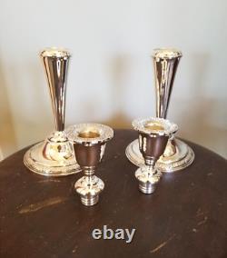 International Sterling Silver Candleabras Prelude Pattern