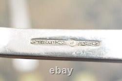 International Sterling Silver Flatware Continental Pattern 1930s -127 Pieces