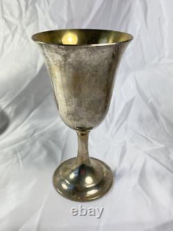 International Sterling Silver Goblet Lord Saybrook 6.5