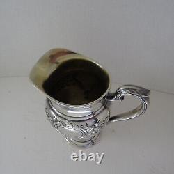 International Sterling Silver Hand Chased 4 Piece Coffee Tea Set Lord Saybrook