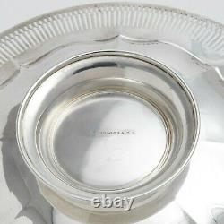 International Sterling Silver Hollowware C3478 Pierced Footed Open Work Plate