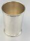 International Sterling Silver Mint Julep Cup, 3.75, Banded Edge #p699