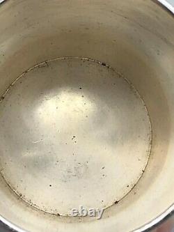 International Sterling Silver Mint Julep Cup, 3.75, banded edge #P699
