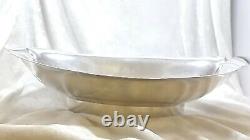International Sterling Silver Orchid Serving Bowl