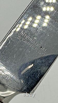 International Sterling Silver Prelude Pattern 4 Piece DInner Flatware Set