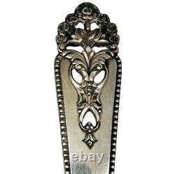International Sterling Silver Queens Lace Flatware 8 Pl Vintage 48 Pc 2012g