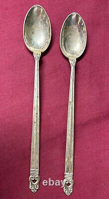 International Sterling Silver Royal Danish 2 Spoons