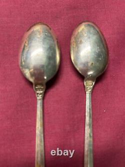 International Sterling Silver Royal Danish 2 Spoons