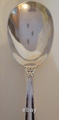 International Sterling Silver Royal Danish Large Serving Spoon