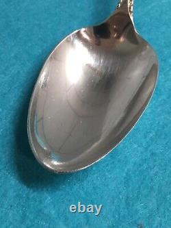 International Sterling Silver Serving Spoon, Enchantress 8-5/8 Long Art Deco
