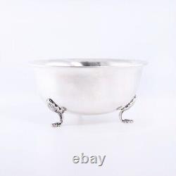 International Sterling Silver Shell Footed Bowl C. 1900 No Monogram