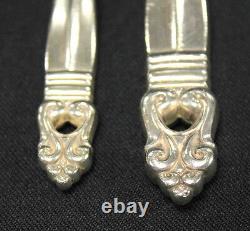 International Sterling Silver Silverware Set Royal Danish Pattern 83 Pieces
