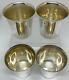 International Sterling Silver Tumbler Cup Set Of 4