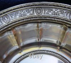 International Sterling WEDGWOOD (1924) 10 in HANDLED SERVING BOWL D49-1A-No Mono