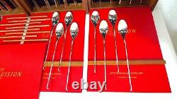 International Vision Sterling Silver Flatware 7-Pc Setting Service for 8, 56 pcs