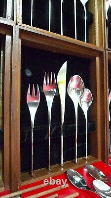International Vision Sterling Silver Flatware 7-Pc Setting Service for 8, 56 pcs