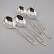 International Wedgwood Sterling Silver Cream Soup Spoons 6 Set Of 4