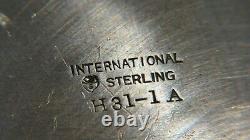 International Wedgwood Sterling Silver Sandwich Platter H31-1A 10