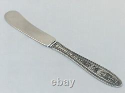 International sterling WEDGWOOD 4 FLAT-HANDLE BUTTER SPREADERS NO MONO
