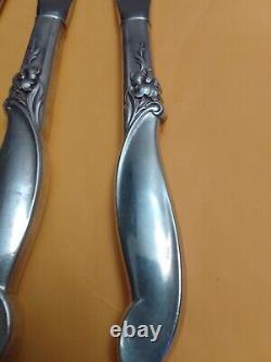 International sterling silver handle melody 6 knifes