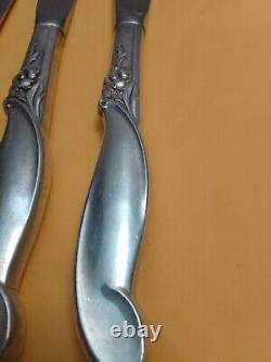 International sterling silver handle melody 6 knifes