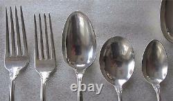 Joan Of Arc Sterling Silver flatware for 8 51 pieces by International 2974 gr