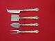 Joan Of Arc By International Sterling Cheese Serving Set 4 Piece Hhws Custom
