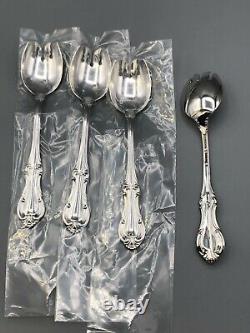Joan of Arc by International Sterling Silver set of 8 Ice Cream Forks 5 5/8