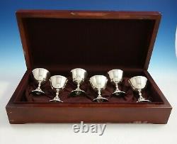La Paglia by International Sterling Silver Sorbet Cups Set 6pc in Box (#3053)