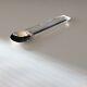 Leonore Doscow Post Modern Handmade Sterling Silver And Lucite Minimalist Spoon