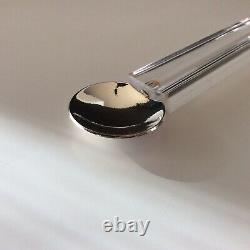 Leonore Doscow Post Modern Handmade Sterling Silver and Lucite Minimalist Spoon