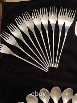 MCM International Sterling Vision flatware 66 pieces Ronald Hayes Pearson