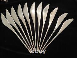 MCM International Sterling Vision flatware 66 pieces Ronald Hayes Pearson