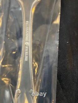 Mademoiselle- International Sterling Silver Flatware 4 Servers All New In Bags