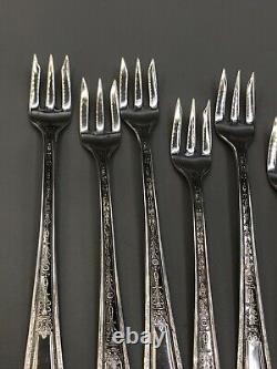 Maintenon by International Sterling Silver set of 10 Cocktail Forks 5.5