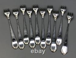 Maintenon by International Sterling Silver set of 10 Cocktail Forks 5.5