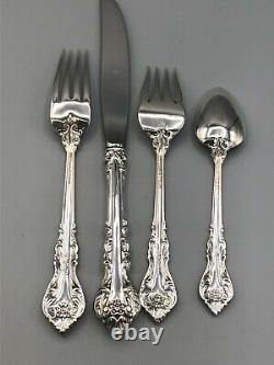 Masterpiece by International Sterling Silver individual 4 Piece Place Setting
