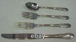 May Melody By International Sterling Silver Regular Size Place Setting(s) 4pc