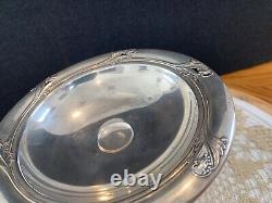 Nice 1940's International Sterling Silver 6 In. Ht. Compote Spring Glory Pattern