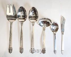 Northern Light INTERNATIONAL Sterling Silver Service for 12, 85pcs with Chest