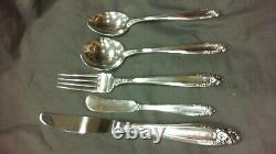 PRELUDE by International Sterling Silver 5pc Place Setting No Monogram Set A